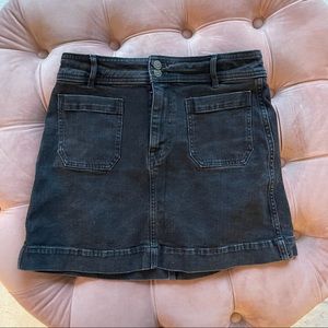 Madewell Washed Denim Skirt